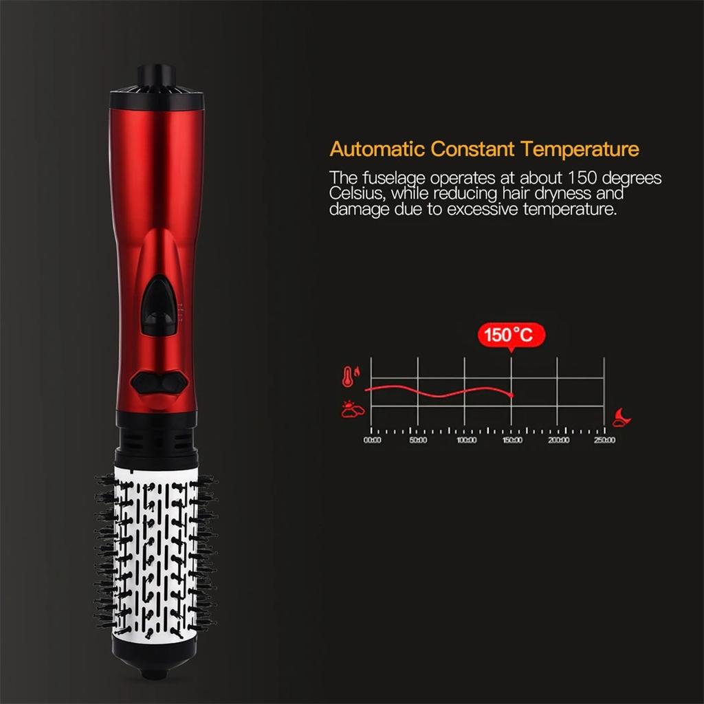 For  Straightening Brush Electric Hair Brushes Automatic Rotating Blow Dryer Blower Hair Curler Combs Salon Styling