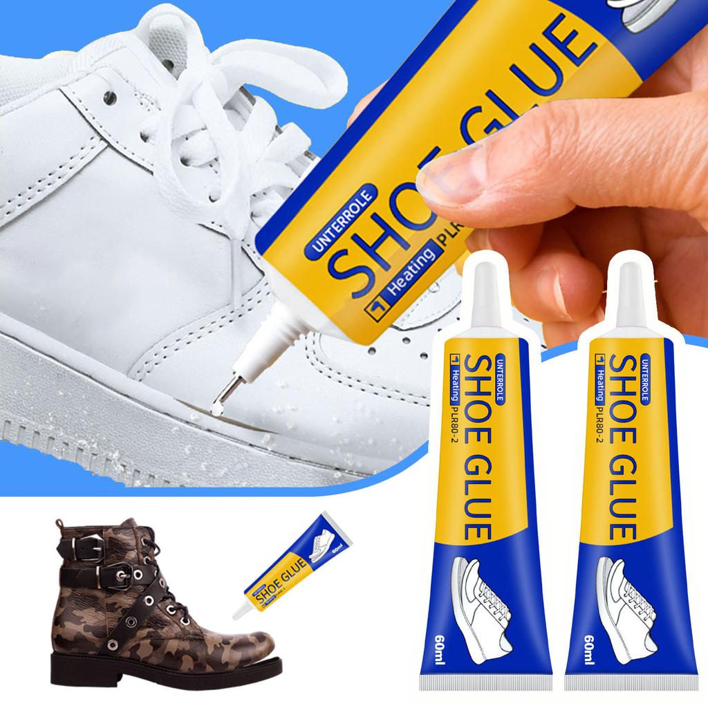 1/2/3ks 60ml Silné lepidlo na boty DIY Lepidlo na boty Pryskyřice Vodotěsné Měkké Lepidlo na opravu bot pro Tenisky Boty Rychleschnoucí lepidlo