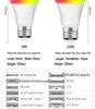WiFi Smart RGB LED Bulb E27 9W, Seven-Color