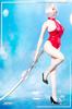 Figure Sexy Beauty Red Leather Style Sexy Swimsuit Weapon and Shoes Are Not [TOYBARJAPAN] 1/6 Accessories/Manmodel MM06-C (Body, Head, Included)