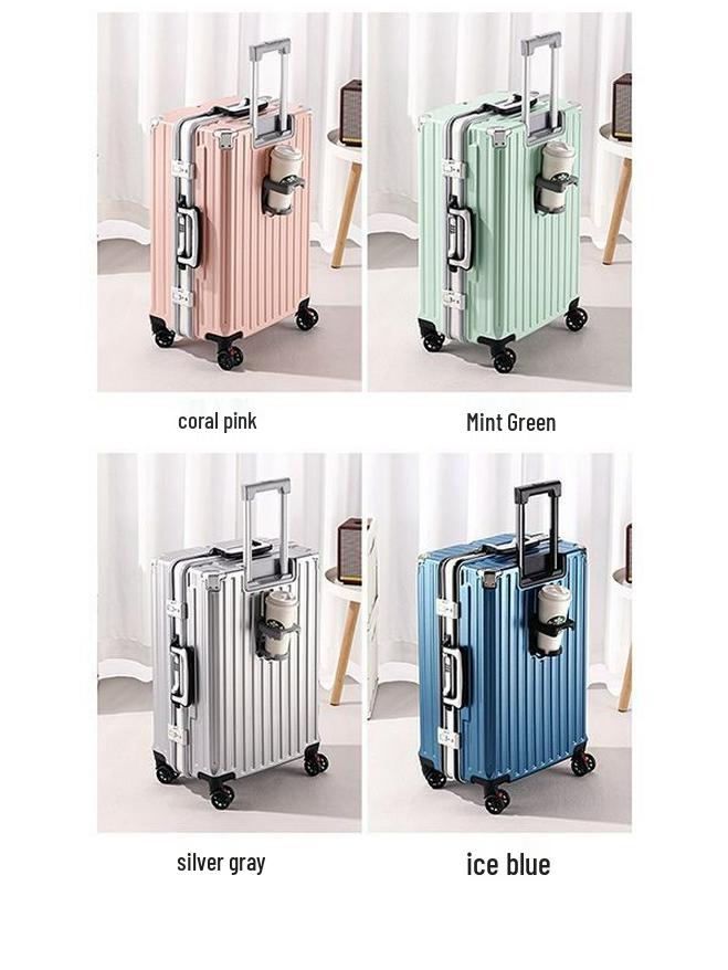 Stevige 20-inch Hardshell Spinner Koffer met Cijferslot – Grote Capaciteit voor Mannen, Vrouwen & Studenten