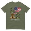 Love Our Veterans Day Proud Military American Flag Thank You TShirt