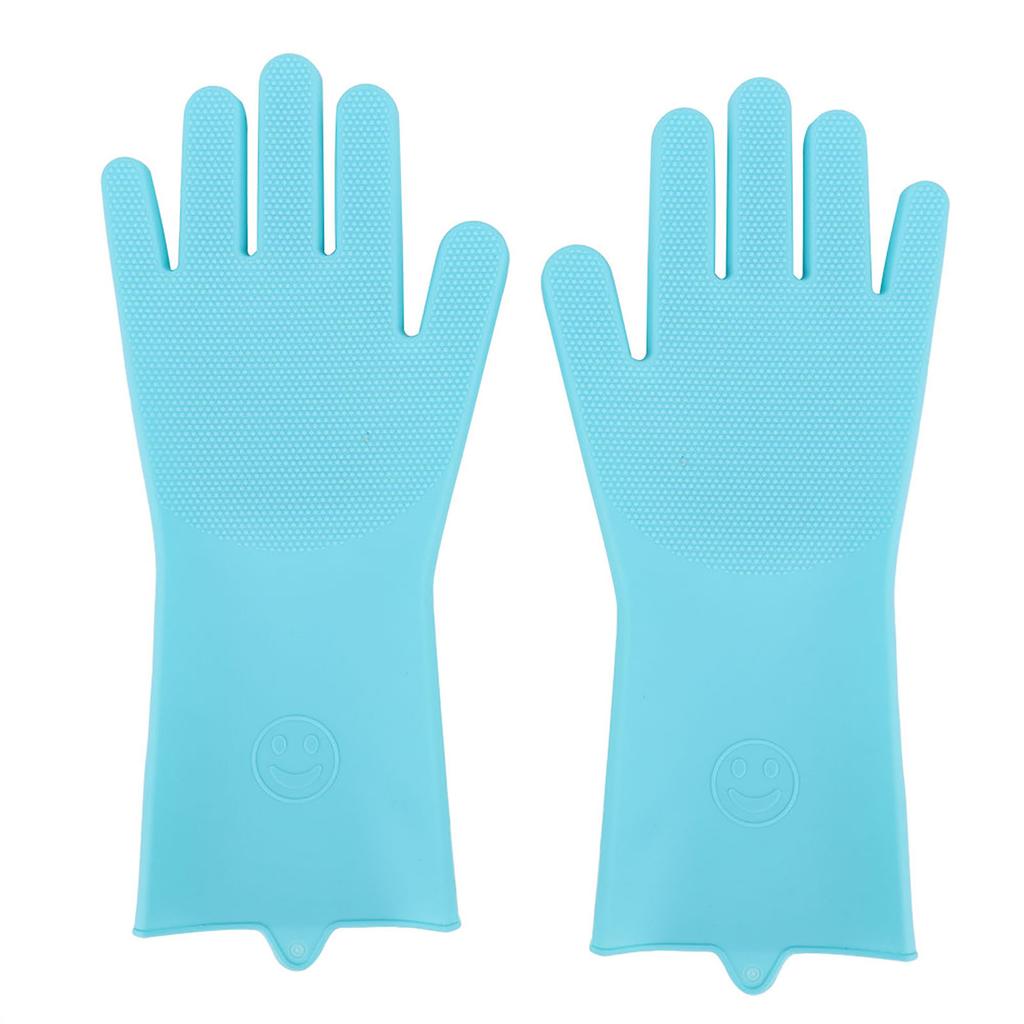 2Pcs Pet Cat Dog Bathing Massage Shower Gloves Multifunctional Cleaning Brush