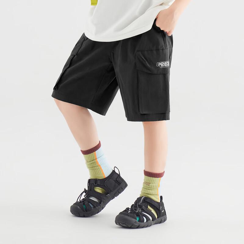 Boys' Cotton Loose Fit Cargo Shorts