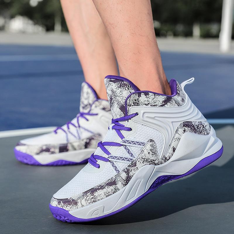 

Putian basketball shoes summer 2025 summer new actual combat sneakers student non-slip wear-resistant mesh sneakers men 45