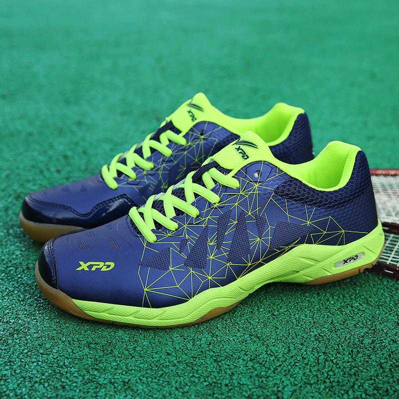 

QUAOAR Женские Мужские Детские Обувь для Бадминтона Настольного Тенниса Волейбола Кроссовки для Тренировок Тенис Спорт Гандбол Легкая Атлетика Нескользящая 33 синий