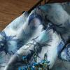 1yard natural ramie fabric digital printing sewing Skirt lining dress shirt bag material fabric for clothing