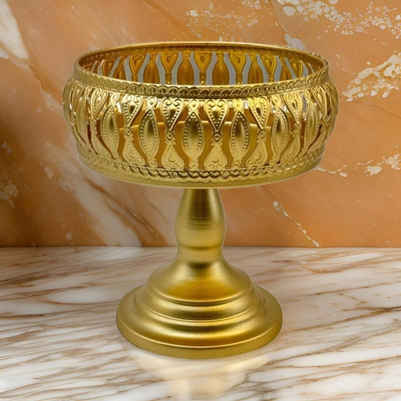 Bread Basket Fruit Baskets Food Serving Holder Fruit Serving Basket Snacks Organization Tray Iron Texture for Fruit