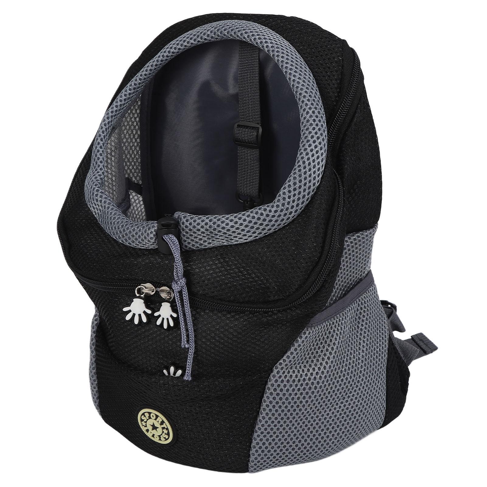 

Pet Knapsack Ventilation Comfort Spacious Environmental Protection Nice Appearance Dog BackpackS Black S чёрный