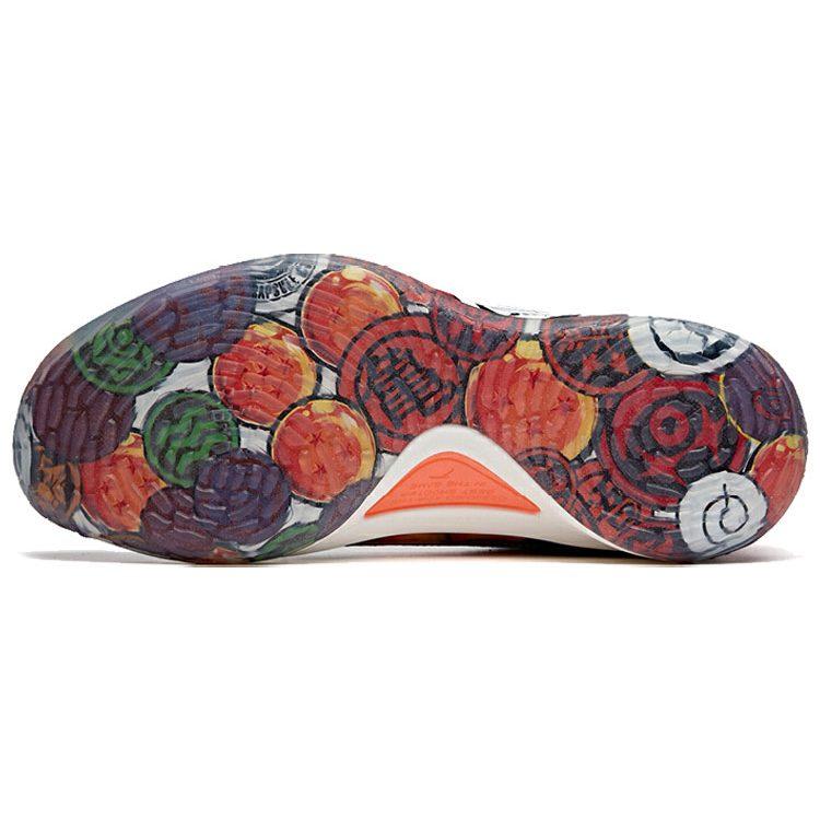 ANTA KT5 Basketball Shoes Women's High Top White Orange 122011101-6