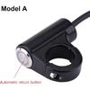 Motorrad-Startknopf mit Hupe, Scheinwerfer, Bremse, Nebelscheinwerfern - 7/8" (22mm) Automatische Rückkehr mit grünem Licht