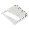 Electric Guitar Bridge Plate Stainless Steel Top Loading Guitar Bridge Plate for TL Cigar Box