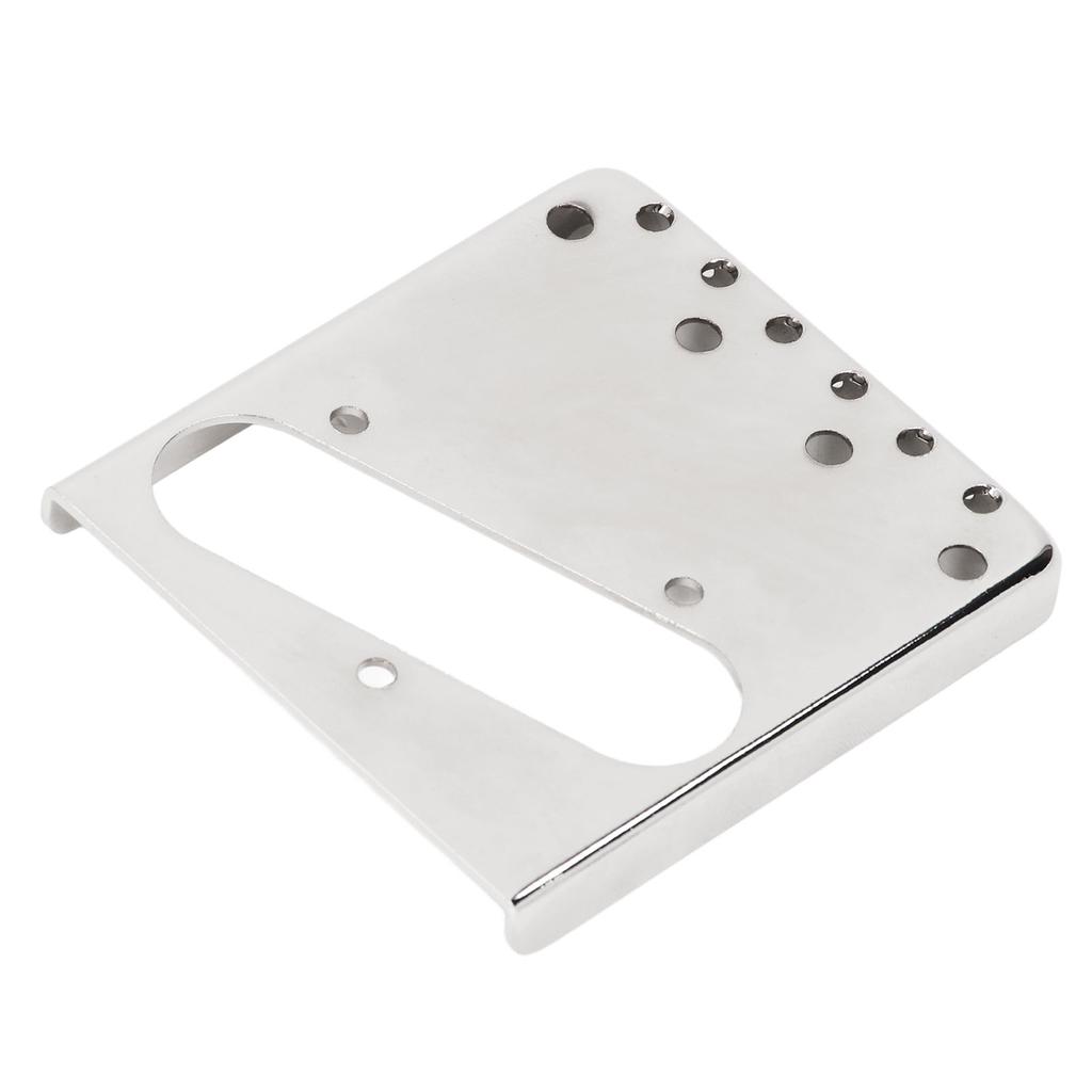 Electric Guitar Bridge Plate Stainless Steel Top Loading Guitar Bridge Plate for TL Cigar Box