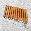 12Pcs/set Craft 12 Piece Olive Kernel Carving Set Creative DIY Hand Carving Tools  Woodworkers