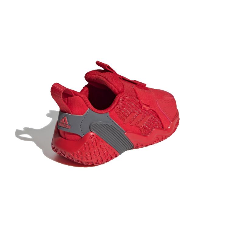 Adidas 4Uture Rnr Running Breathable Low top Running Shoes Red Gray Infant And Toddler FW3793