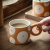 Internet Celebrity Hand-Painted Ceramic Mug Afternoon Tea Coffee Cup Breakfast Cup Photo-Produced Water Cup Good-Looking Cup