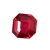 Natural Red Ruby Loose Gemstone 7 Ct Square Cut for Housewarming for Jewelry Making and Crafts