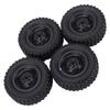 4 Upgraded Wheel Tires Replacement for MN82 LC79 1Celsius12 Replacement for WPL 1Celsius16 RC Car Model Parts Advanced Design with Incredible Grip