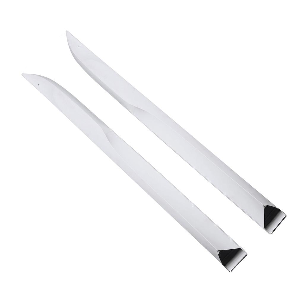 Rear Door Lower Chrome Molding Trim Scratch Resistant Outer Rear Door Lower Garnish for Sonata 2011