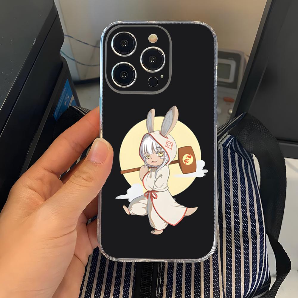 

Made In Abyss Anime Phone Case Transparent For Iphone 15 17 Pro Max 16 14 Pro 11 12 Pro 13 X XR XS SE Back Cover iPhoneXS Max