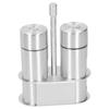 Condiment Container 304 Stainless Steel Seasoning Pots Set with Storage Rack Kitchen Supplies L