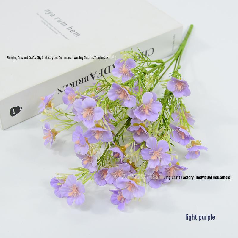 Milan Silk Baby's Breath Artificial Bouquet for Weddings and Decor