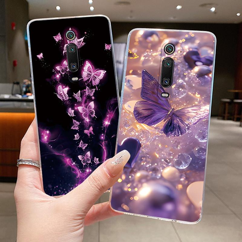 Phone Case For Xiaomi Mi9T Mi 9T Pro Funda Poco F2 Capa Redmi K20 Pro Coque Protective Cases Transparent Soft Silicone TPU Cover
