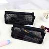 Makeup Brush Travel Case Cosmetic Toiletry Bag Organizer for Men Women Beauty Tools Mesh Kit Pouch Wash Storage Accessories