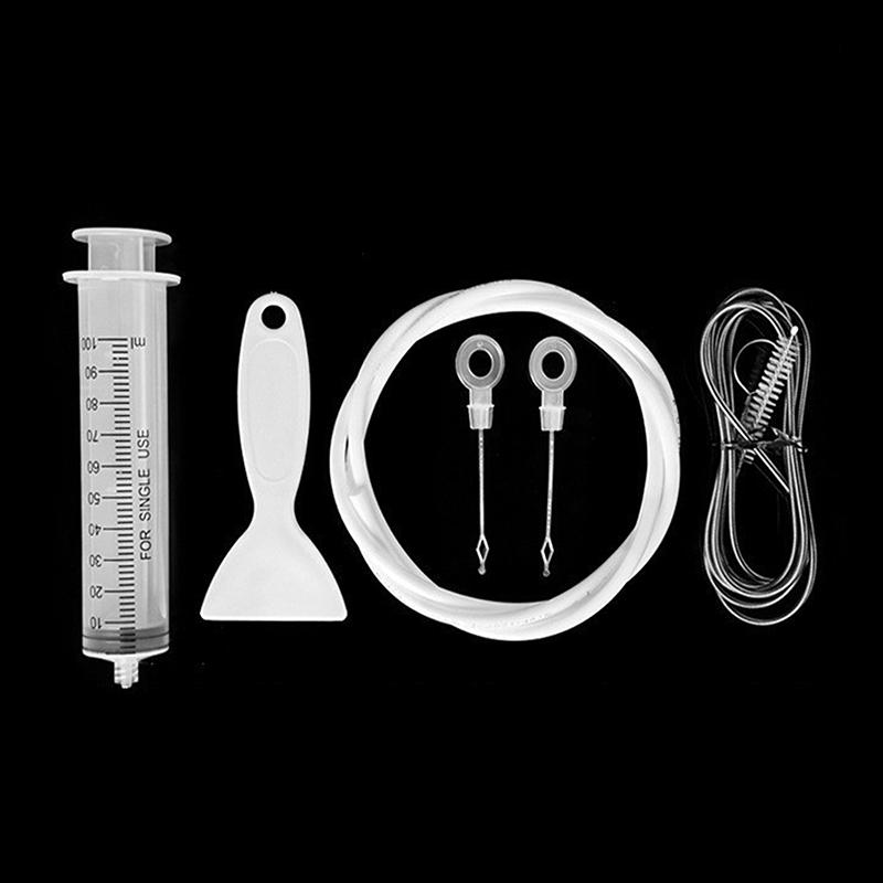 5 sztuk/zestaw Narzędzie do usuwania zatorów w otworach odpływowych lodówki Narzędzia do czyszczenia otworów w lodówce Szczotka do czyszczenia wylotów wody do użytku domowego