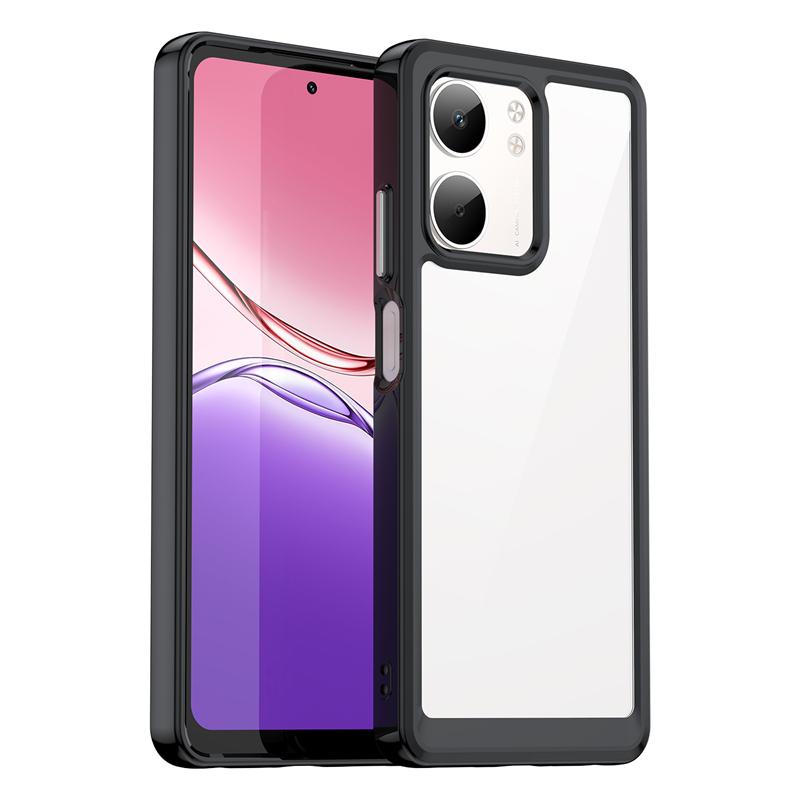 Transparent Case For Oppo A5X Case Anti-knock Soft Silicone Colorful Back Cover For Oppo A5X 5G Case Cover For Oppo A5X 4G Funda