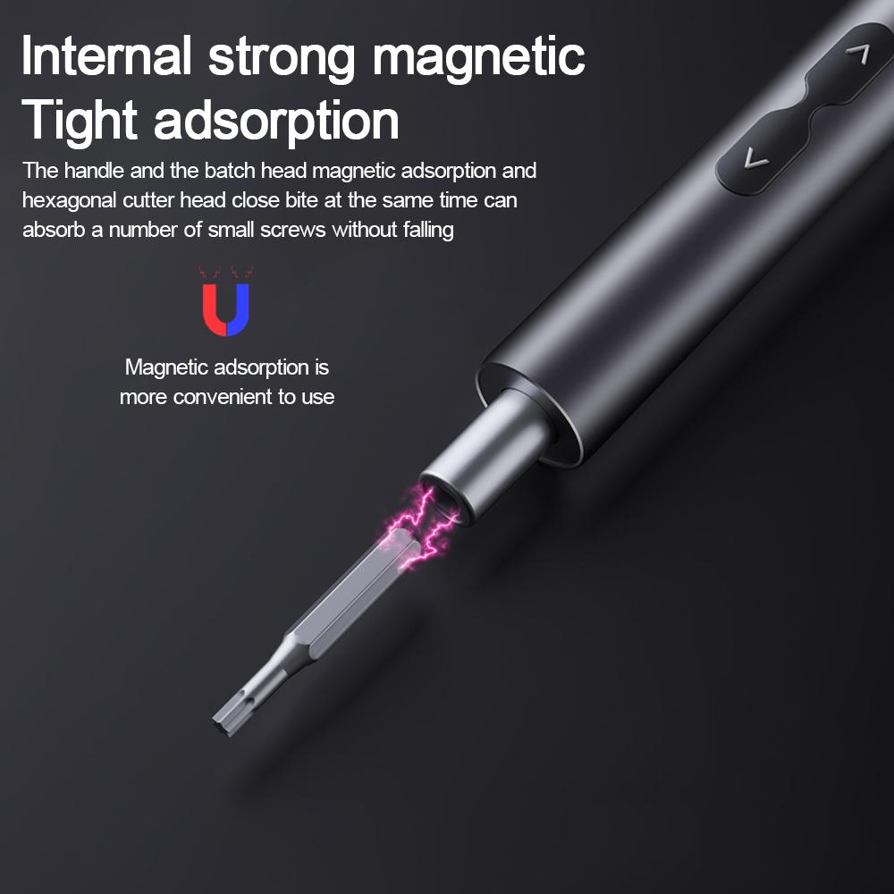 Latest Electric Precision Screwdriver Combo Set Rechargeable Screwdriver Mobile Phone, Laptop, Watch, Game Console Repair Tools