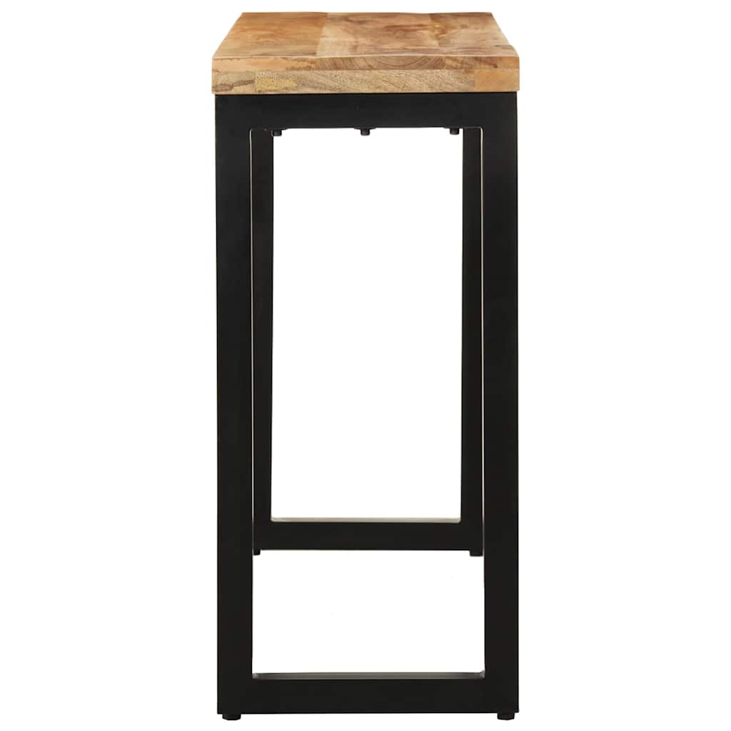 Console Table 110x35x76 cm Solid Raw Wood Mango