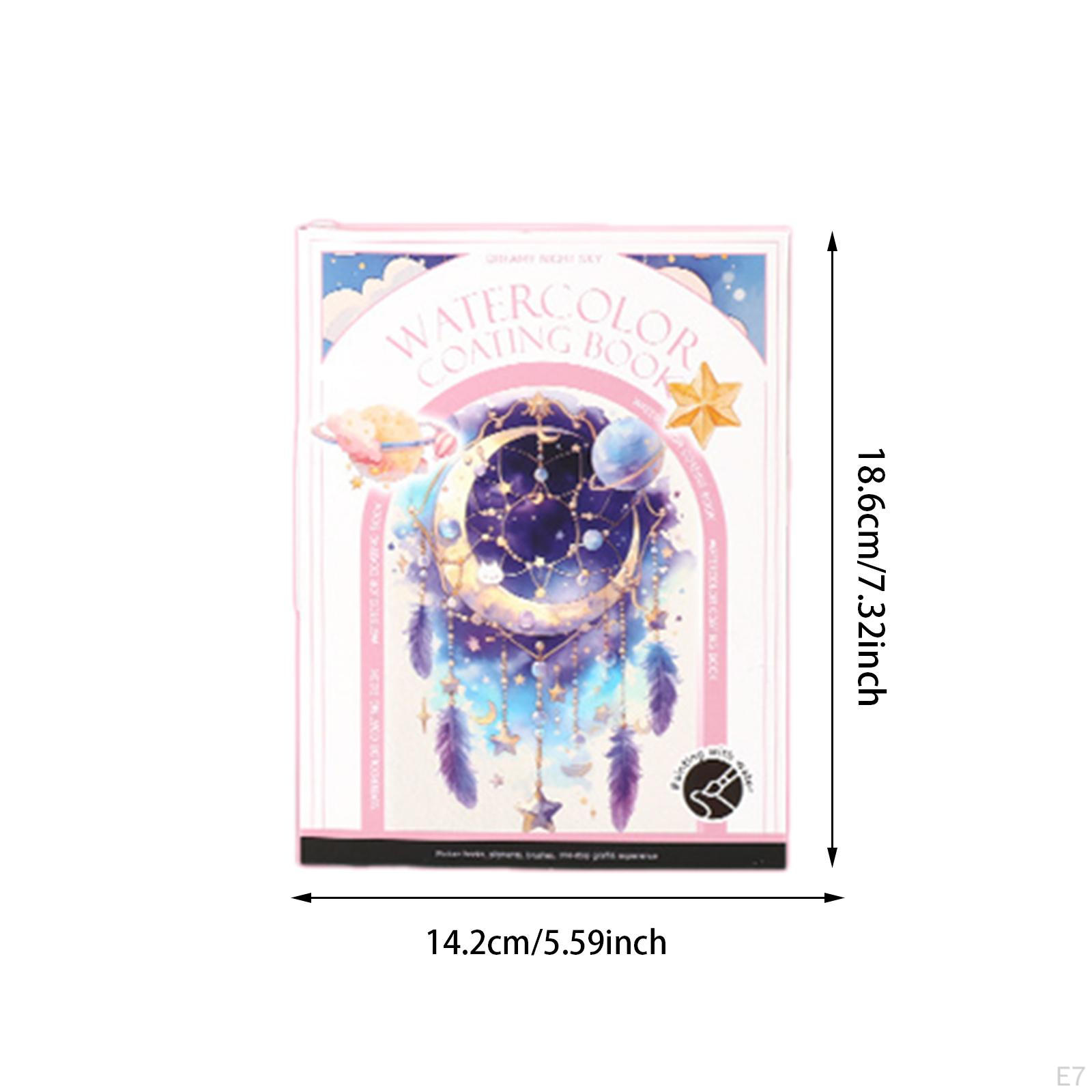 Акварельная Краска Книга Набор Водных Красок Обучающая Игрушка DIY Крафт Раскраска — фото 8