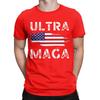 Novelty Ultra MAGA Trump Republican American T-Shirt for Men Crewneck Pure Cotton T Shirt Short Sleeve Tees New Arrival Tops