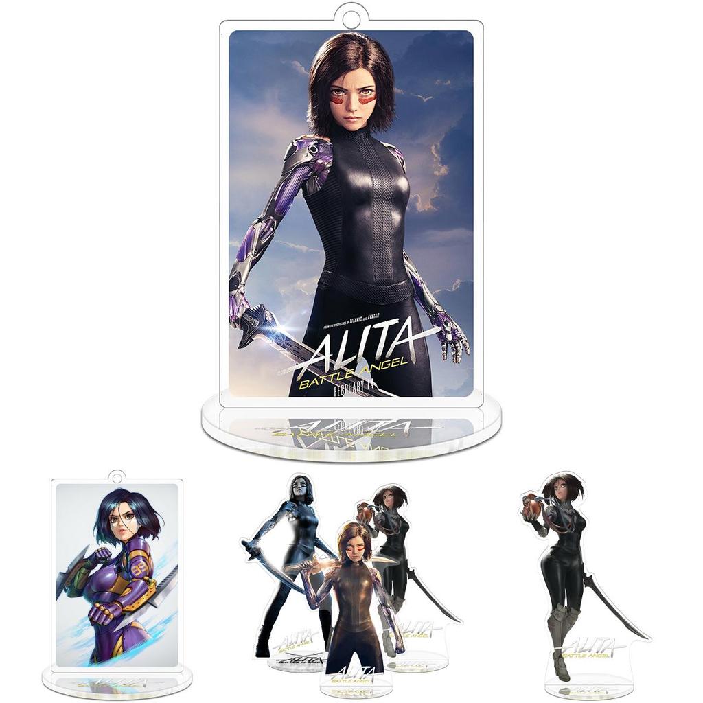 Collectible New Movie Alita Battle Angel Acrylic Model Stand Figure Toy Desk Decor