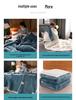 Cozy Three-Layer Flannel and Sherpa Blanket for Autumn and Winter