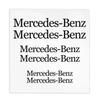 BLZ3   6PCS Car Brake Caliper Sticker Heat Resistant Decal for Mercedes Benz Maybach W204 W205 W211 W21 C260 E300 W205 W212 AMG