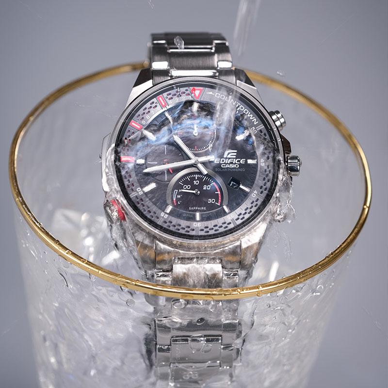 CASIO Men EDIFICE Black Watch EFS-S590YD-1AUPR