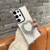 Samsung S11Ultra Mobile Phone Case Creative S11 Women's New S11 Luxury Protective Case Rhinestone Love S11