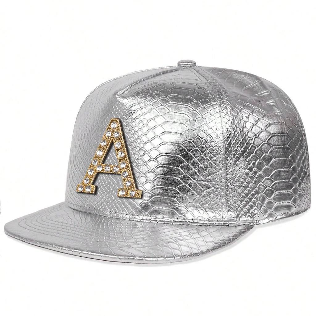 Unisex Diamond A Letter Label Hip-hop Hats Spring Autumn Outdoor Adjustable Casual Baseball Caps Trucker Caps Sunscreen Hat