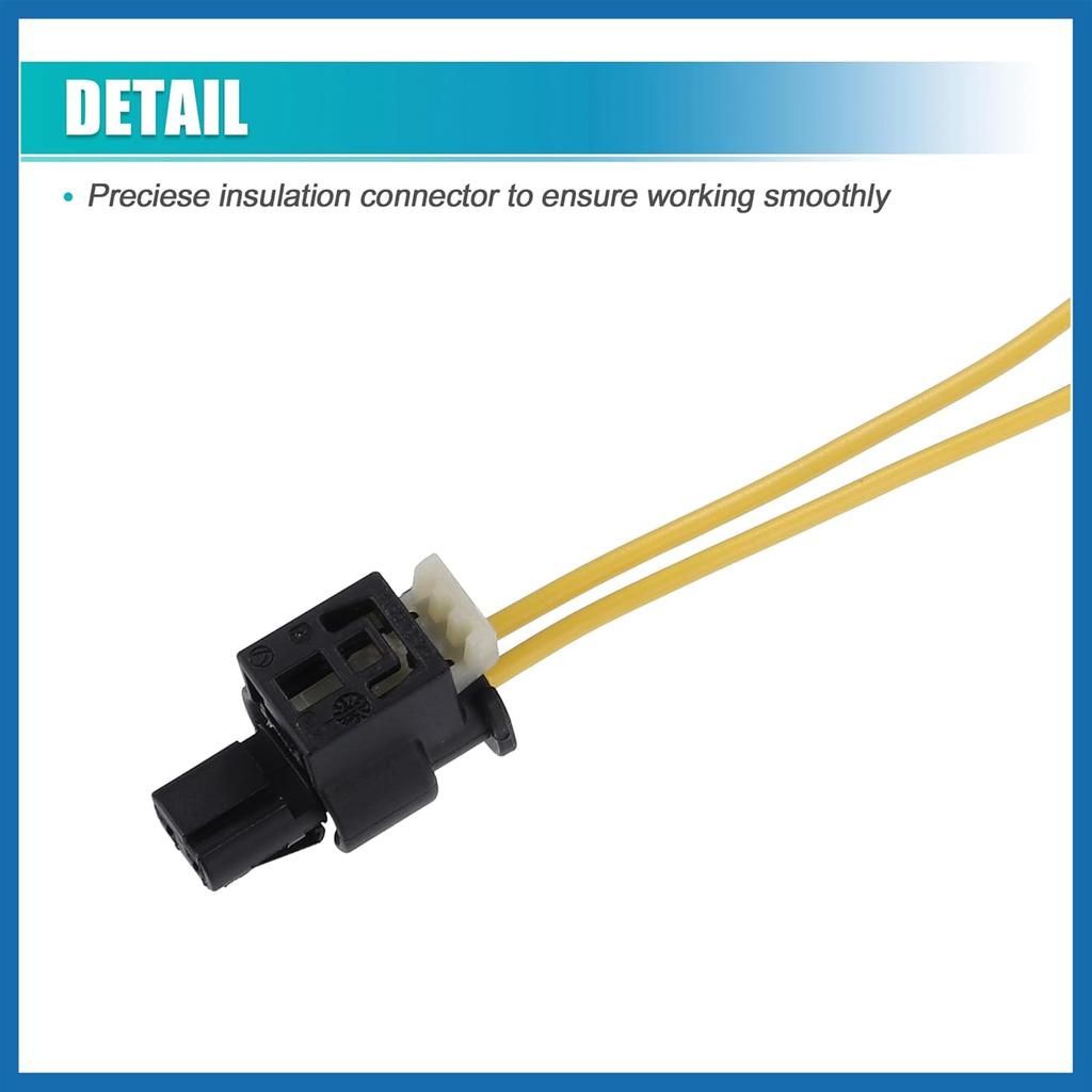 2pcs Fog Light Daytime Running Light Harness Connector for Mercedes Benz 2008-2019 2pin Item Replacement