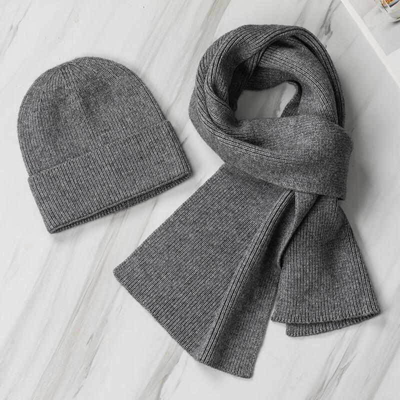 Aisiyalan Unisex Warm Hat and Scarf Set