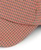Eondeokeonteulol Check Pattern Ball Cap Multy Hound / Authentic B B / Orange