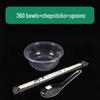 ZISIZ Disposable Plastic Cutlery Set