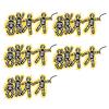 5Pcs No Touching Electric Switch Sticker Self-adhesive Removable Waterproof PVC