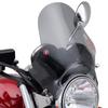 GIVI Motorcycle Universal Stake Small 22988 Windscreen, (Headlight Clamp), Semi-Smoke, A201, Windscreen,