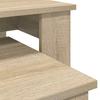 Coffee Table Set 2 Pcs Sonoma Oak Wood Based Material