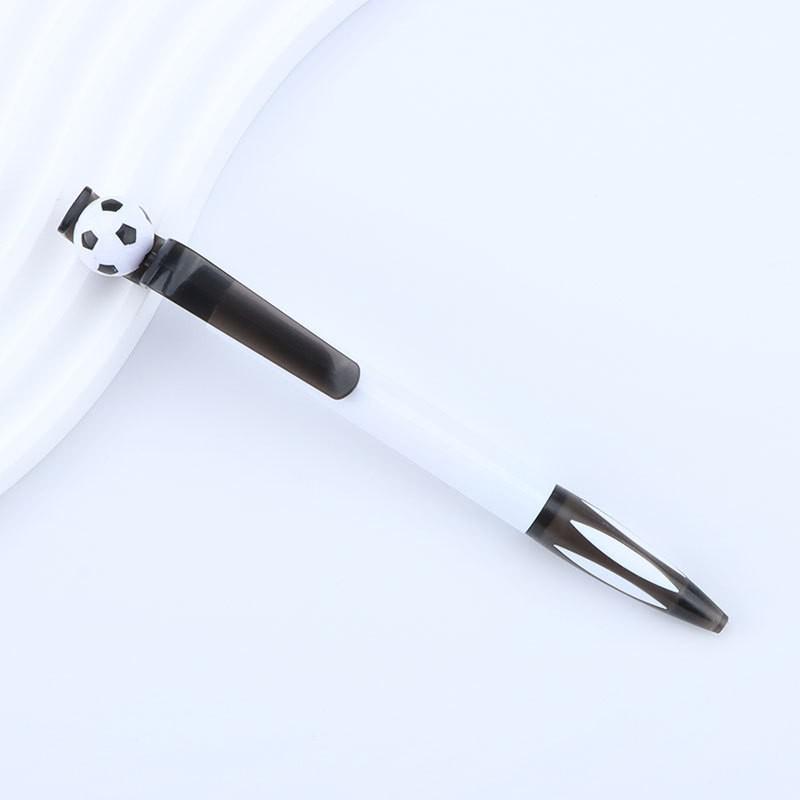 Creative Rotating Football Clickable Ballpoint Pen - Spinning Decompression Gift for Students
