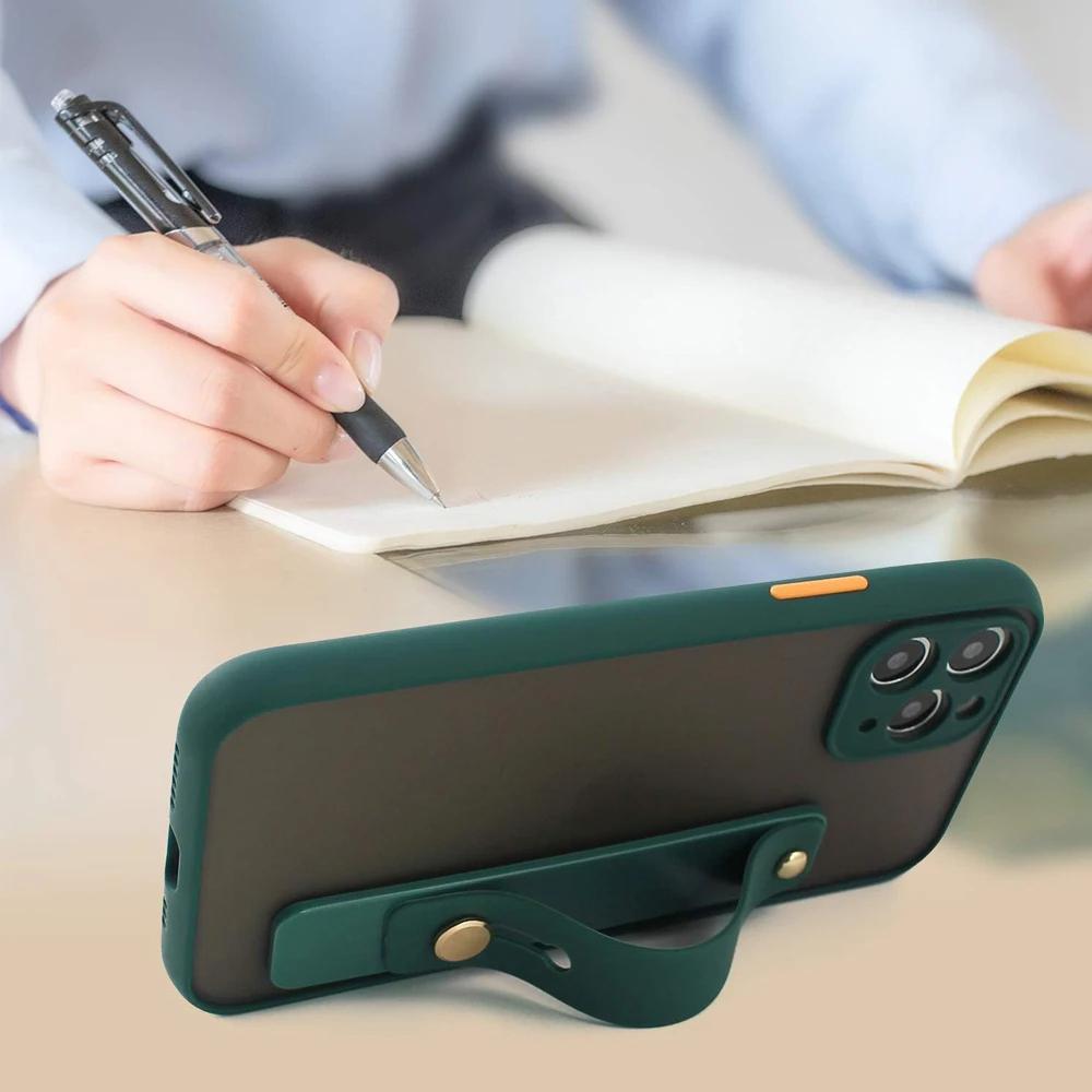 Support de téléphone portable universel de couleur unie pour iPhone Xiaomi