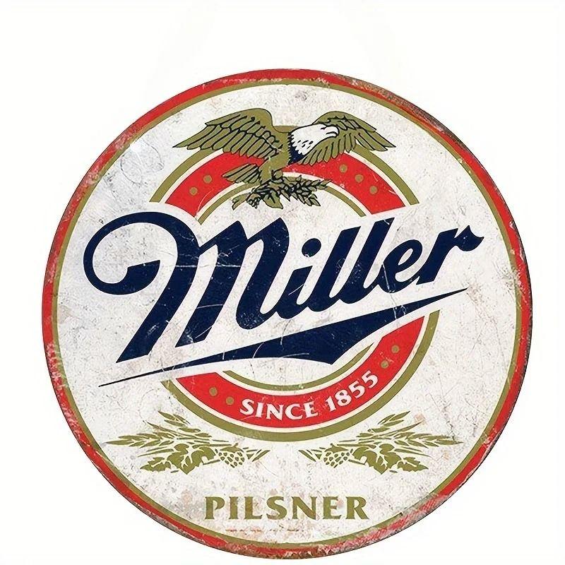 Round Parking Sign Tin Painting for Bars Clubs Home Wall Entrance Gifts